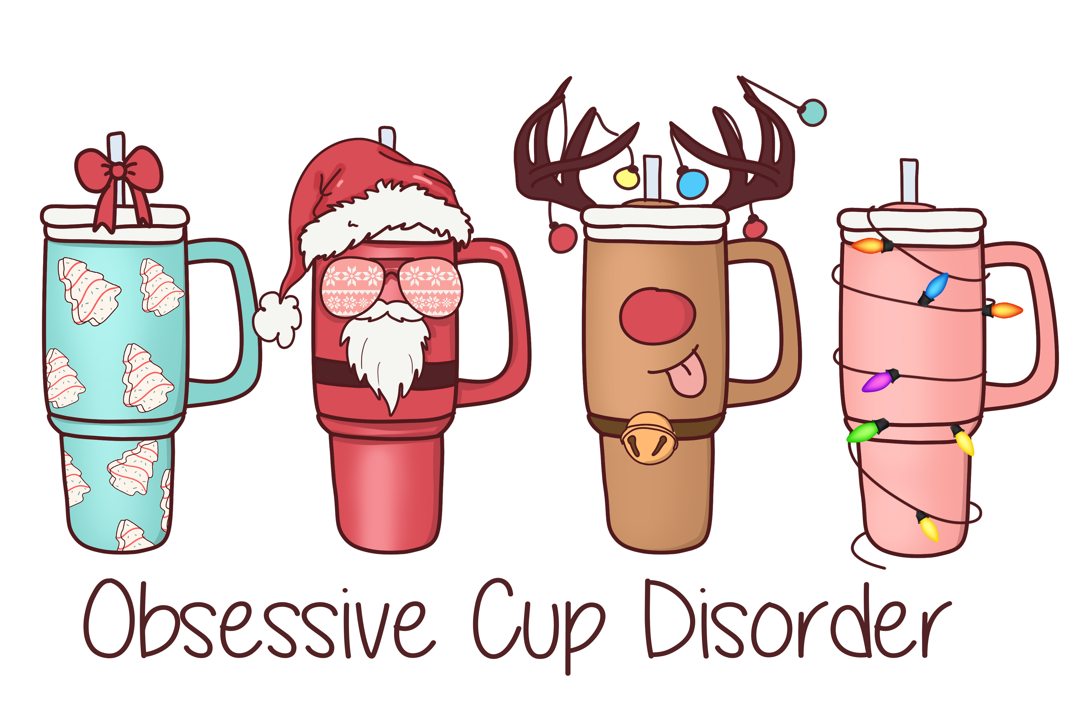 Obsessive Cup Disorder- Christmas Scorpio 65 Designs