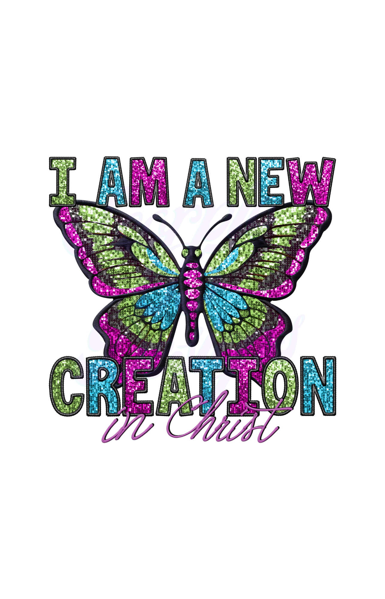 I am a new creation in christ Scorpio 65 Designs