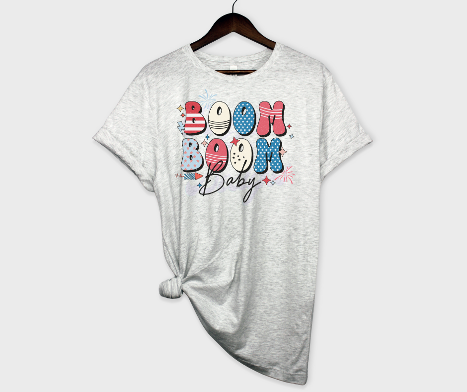 Boom Boom Baby DTF Transfer Scorpio 65 Designs