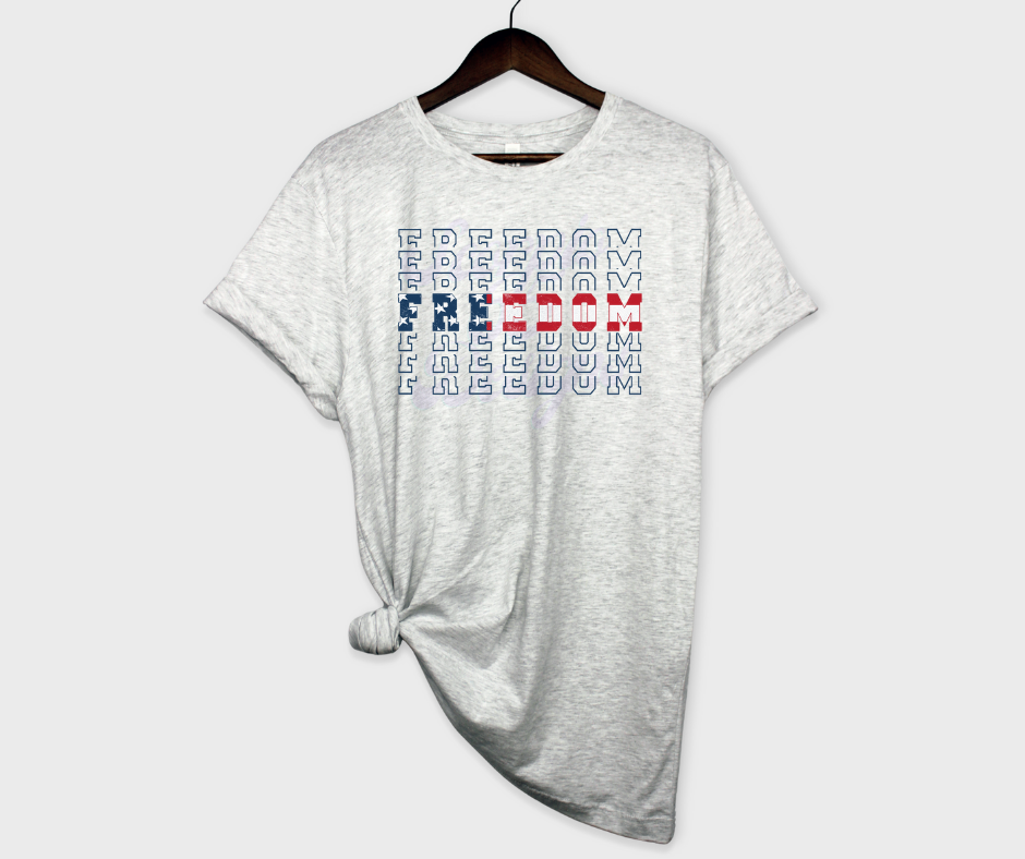Freedom (Red, White and Blue) DTF Transfer Scorpio 65 Designs