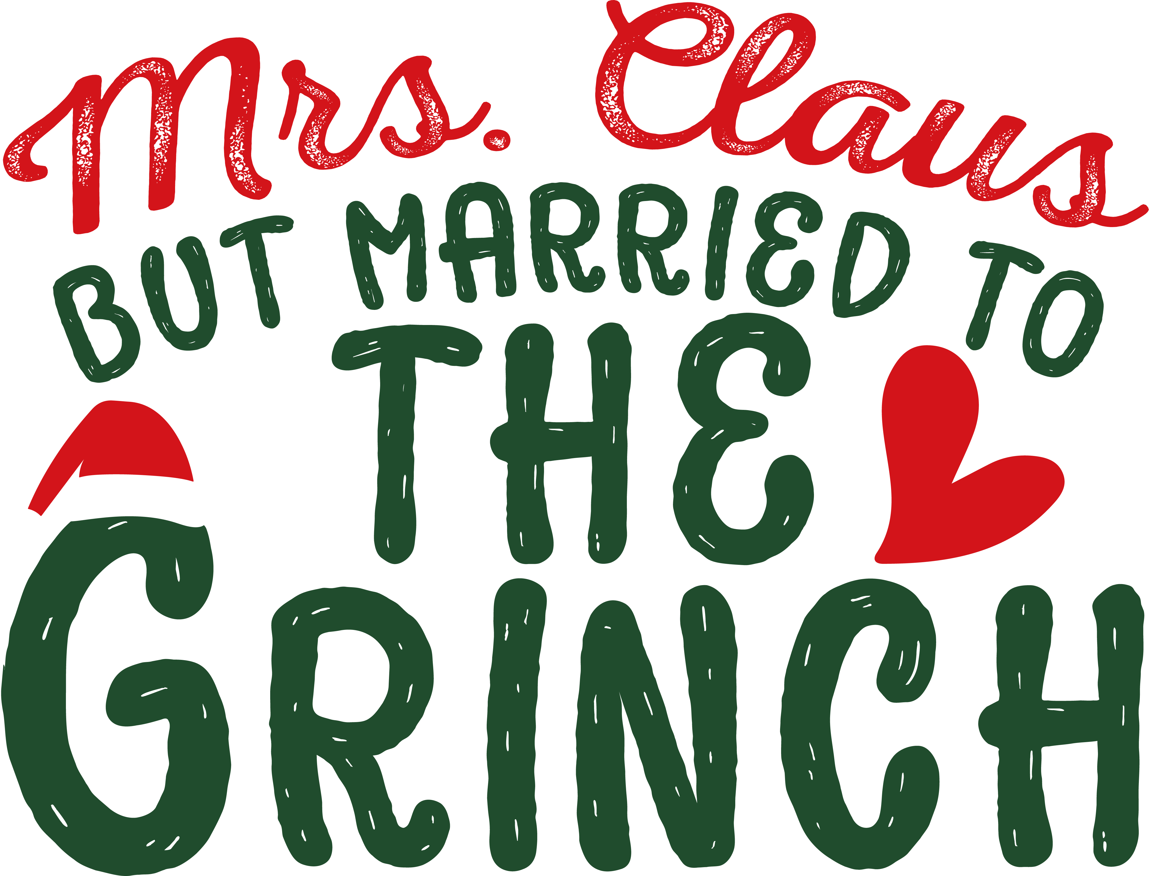 Vintage - Mrs. Claus but married to the Grinch Scorpio 65 Designs
