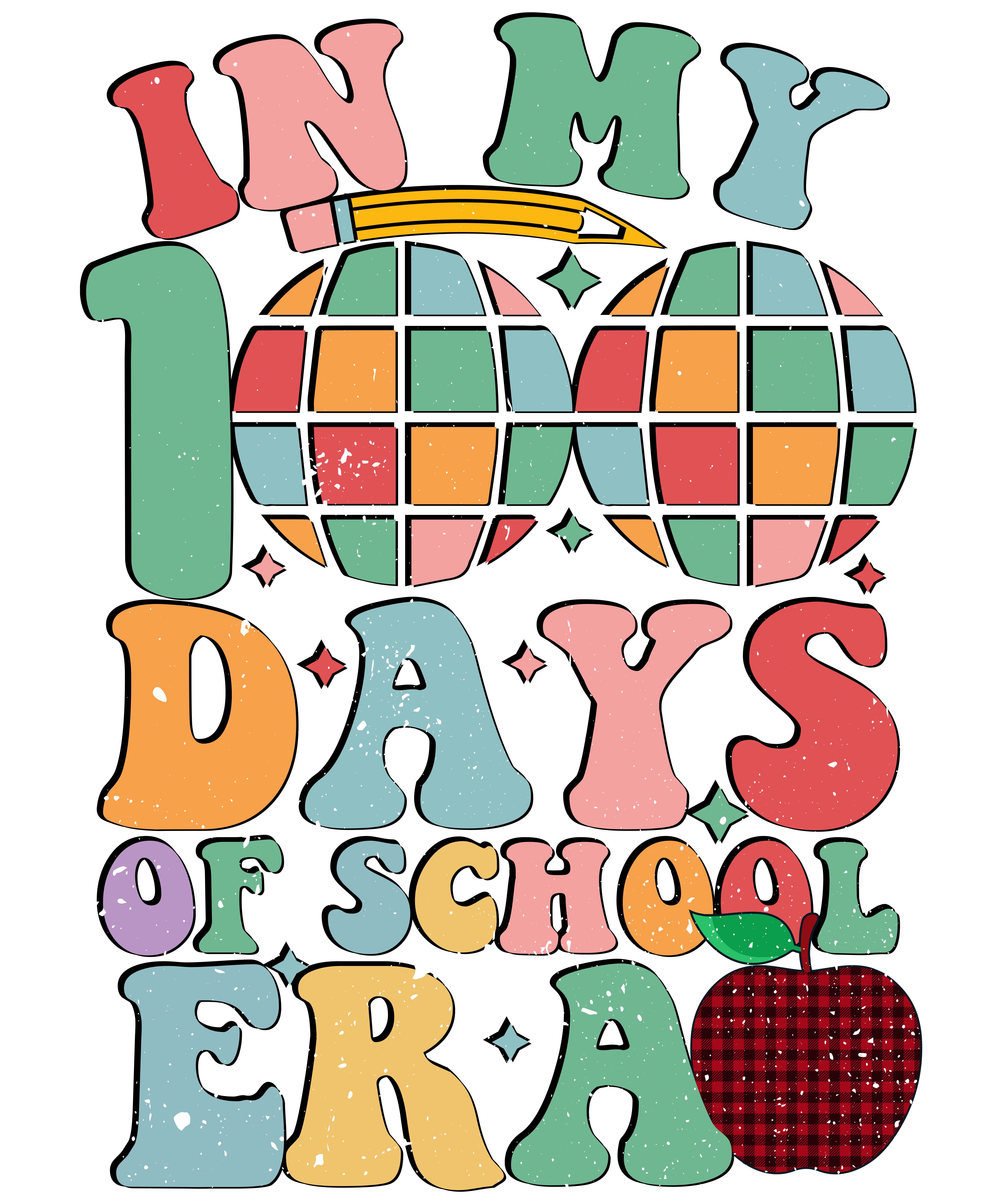 Copy of 100 days of school - wavy Scorpio 65 Designs