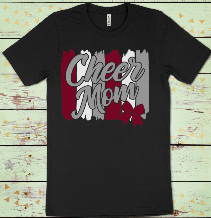 West Creek Cheer -In My Cheer Mom Era - color words Scorpio 65 Designs