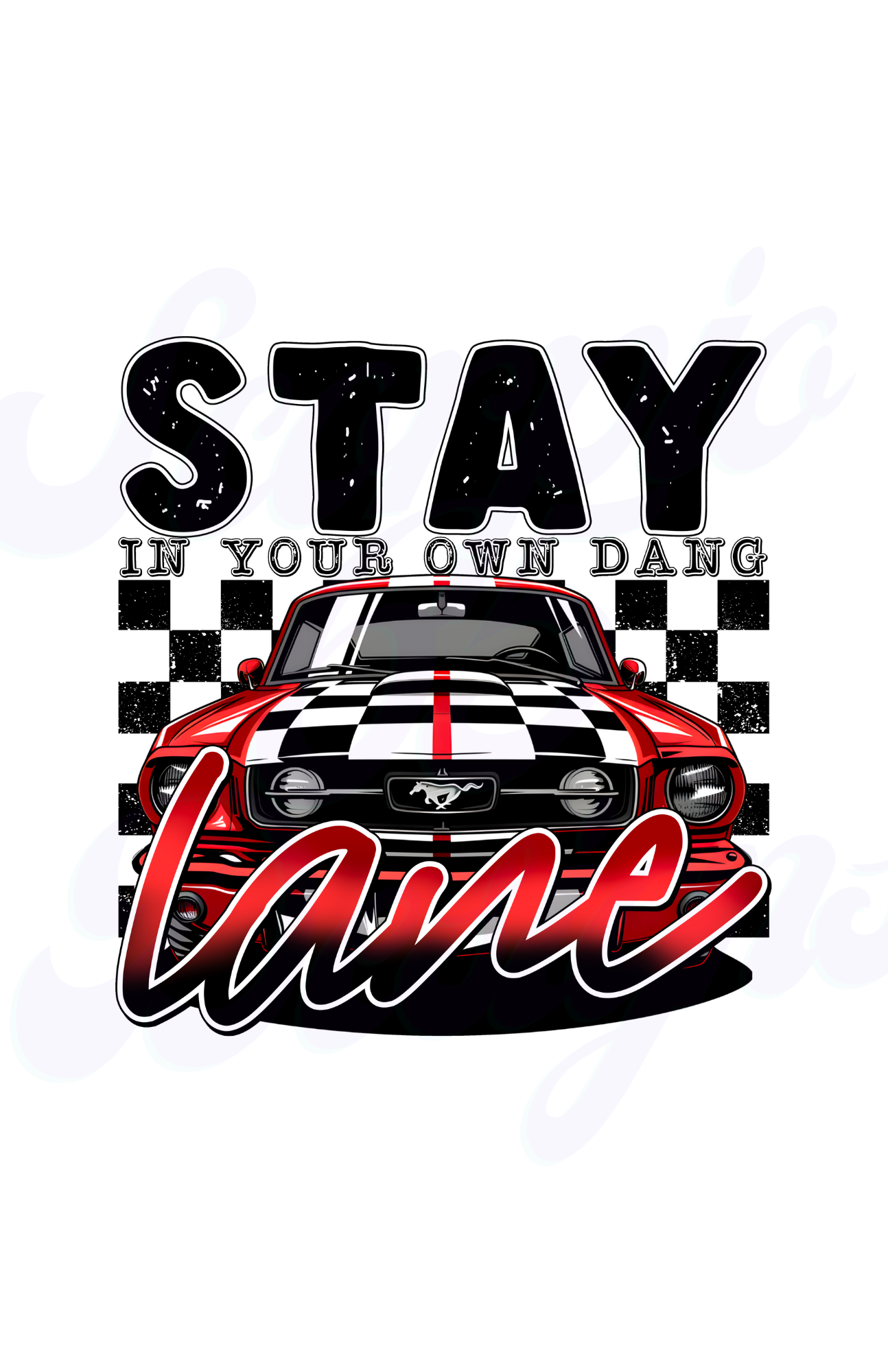 Stay in your own dang lane Scorpio 65 Designs