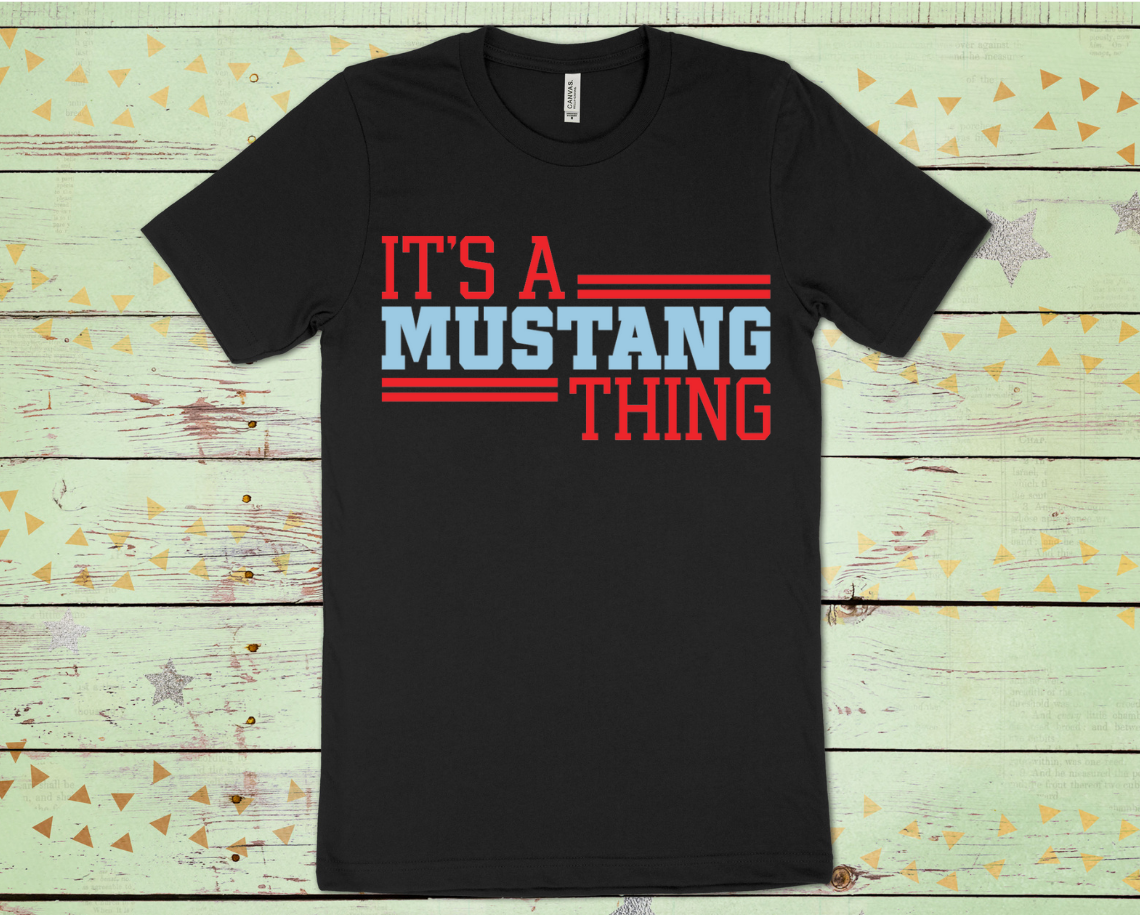 It's A Mustang Thing Shirt Scorpio 65 Designs