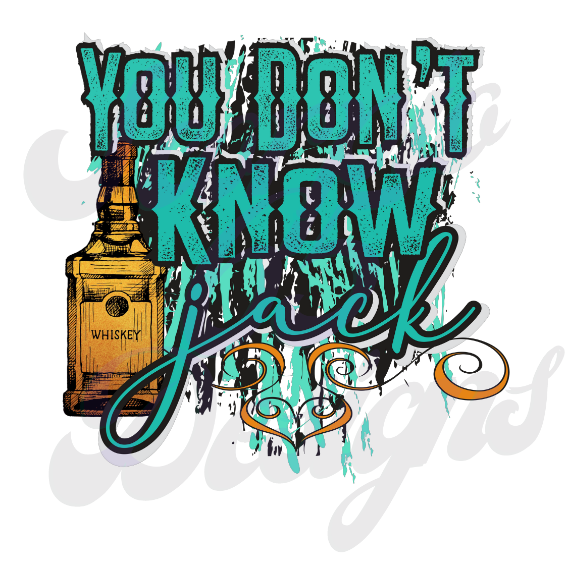 You Don't Know Jack DTF Transfers Scorpio 65 Designs