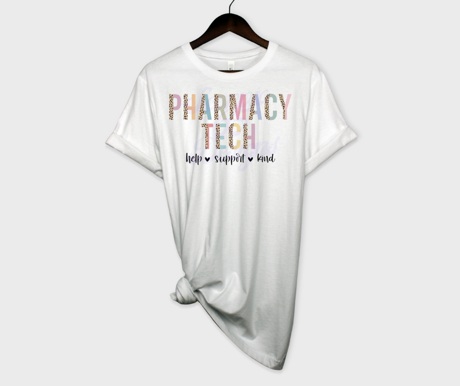 Pharmacy Tech DTF Transfers Scorpio 65 Designs