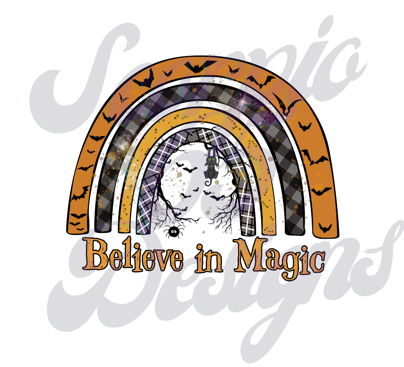 Believe in Magic DTF Transfers Scorpio 65 Designs