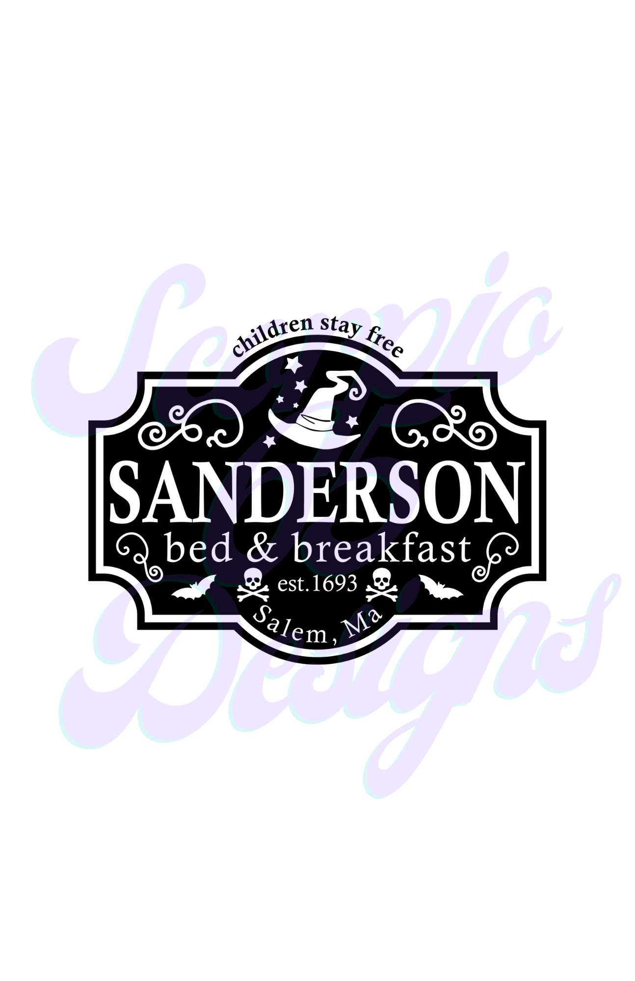 Sanderson Bed & Breakfast DTF Transfers Scorpio 65 Designs