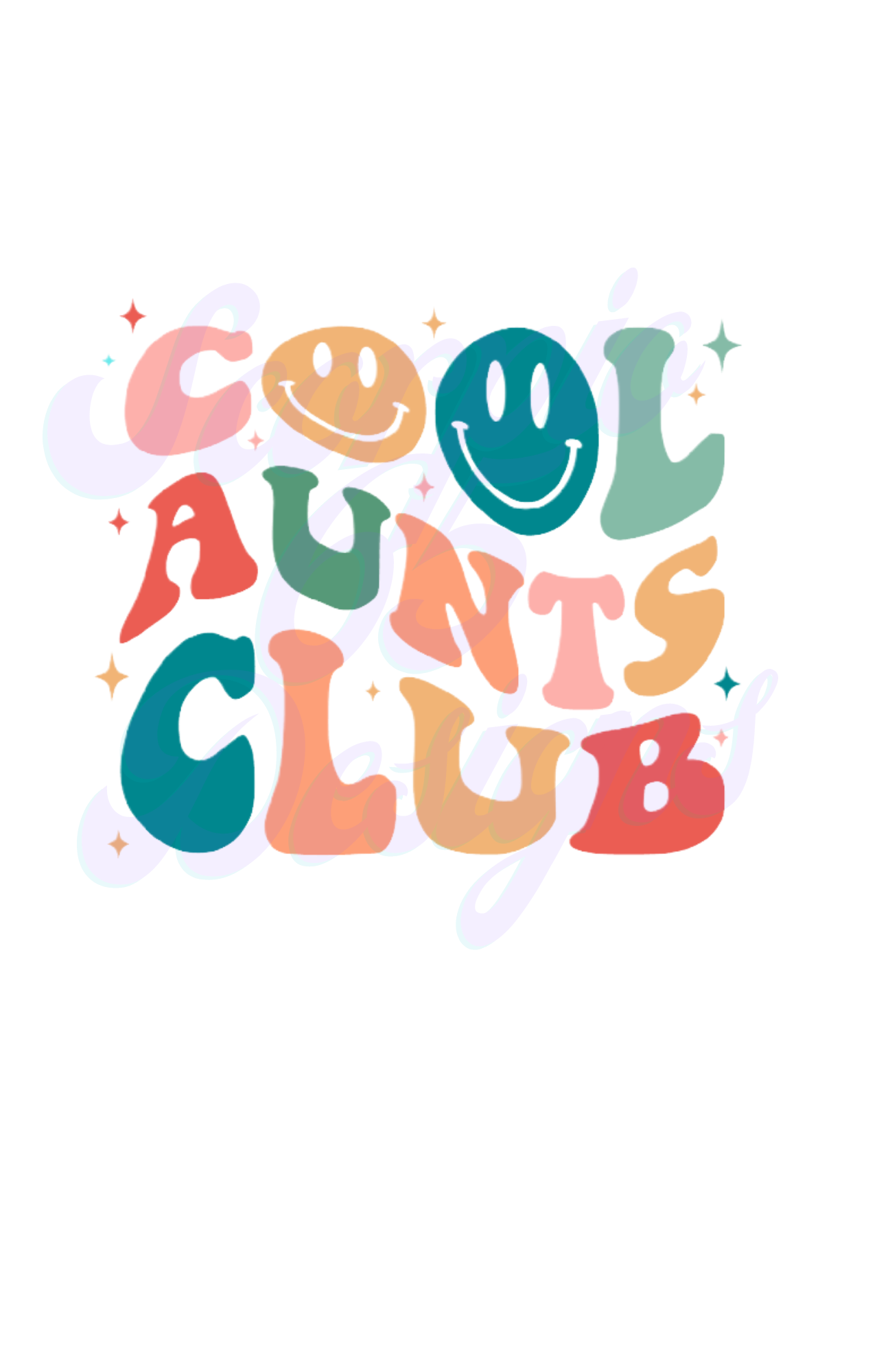 Cool Aunts Club DTF Transfers Scorpio 65 Designs