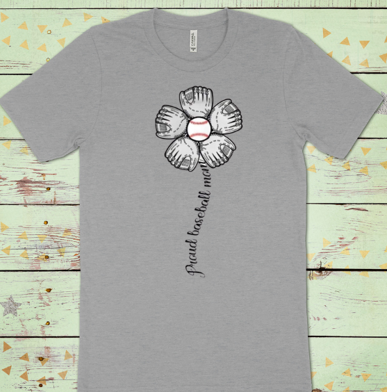 West Creek Baseball - Baseball Mom Flower Scorpio 65 Designs