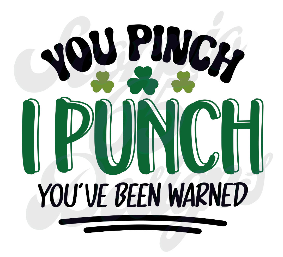 You Pinch - I Punch DTF Transfers Scorpio 65 Designs